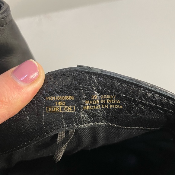 Zara Leather Cowboy ankle boot - Picture 5 of 6